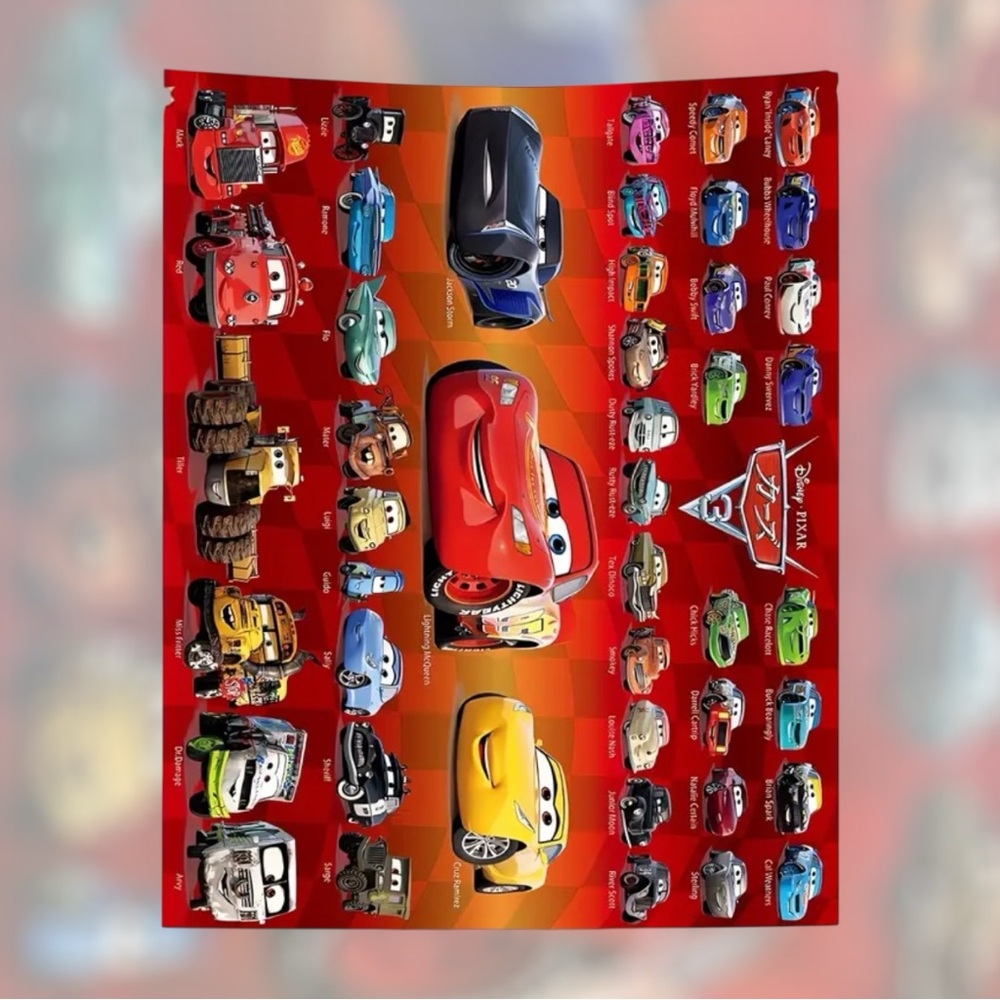 NIB Disney Cars Fleece Blanket